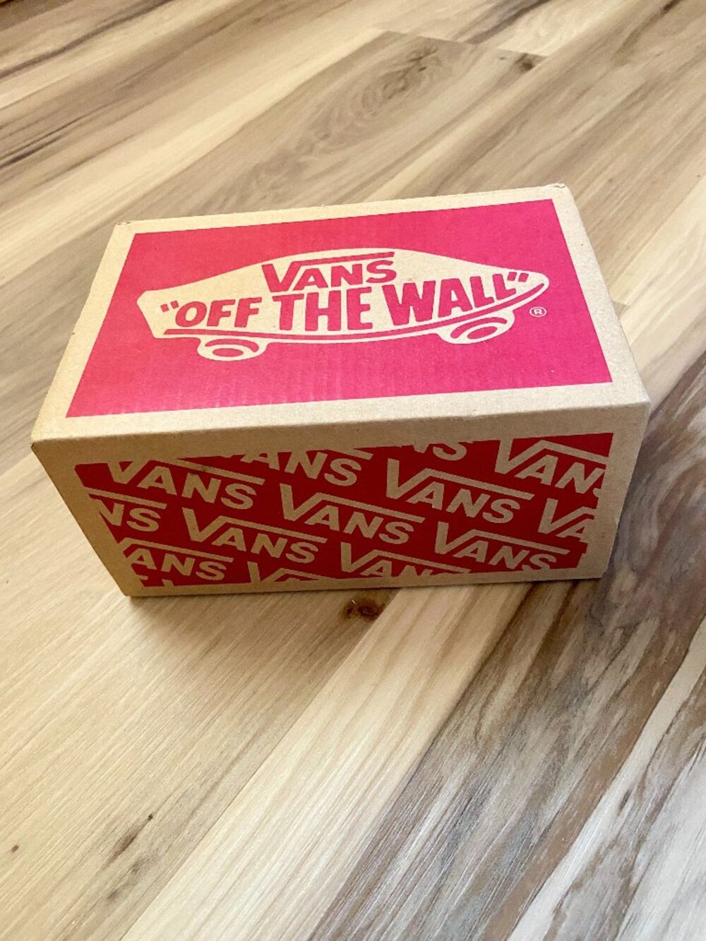 Vans Off the Wall Old Skool EMPTY Replacement Storage Shoe Box Only 7x3.5x4.5"